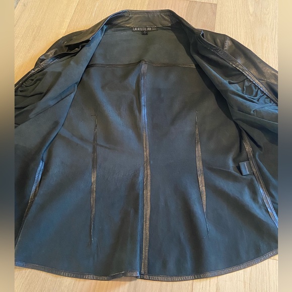 Lafayette 148 Genuine Leather Shirt - Picture 7 of 12
